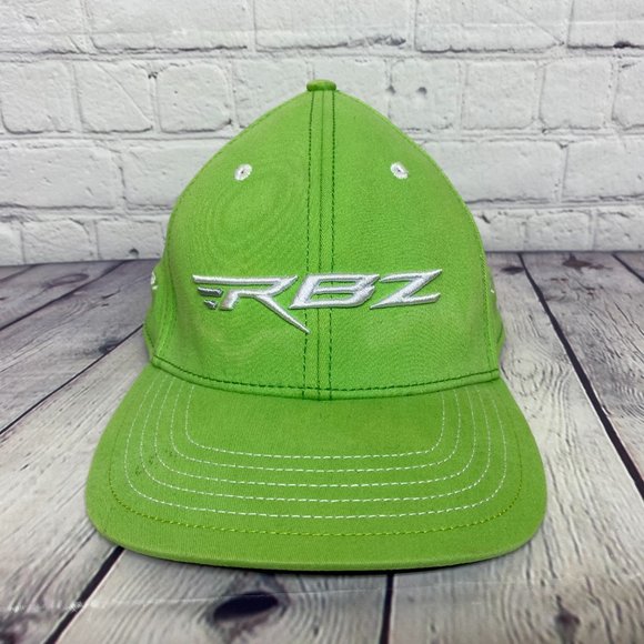 TAYLORMADE RBZ Golf Hat Cap Stretch Fit Men Size L/XL Green - DISCOLORATION LOOK - Picture 5 of 15